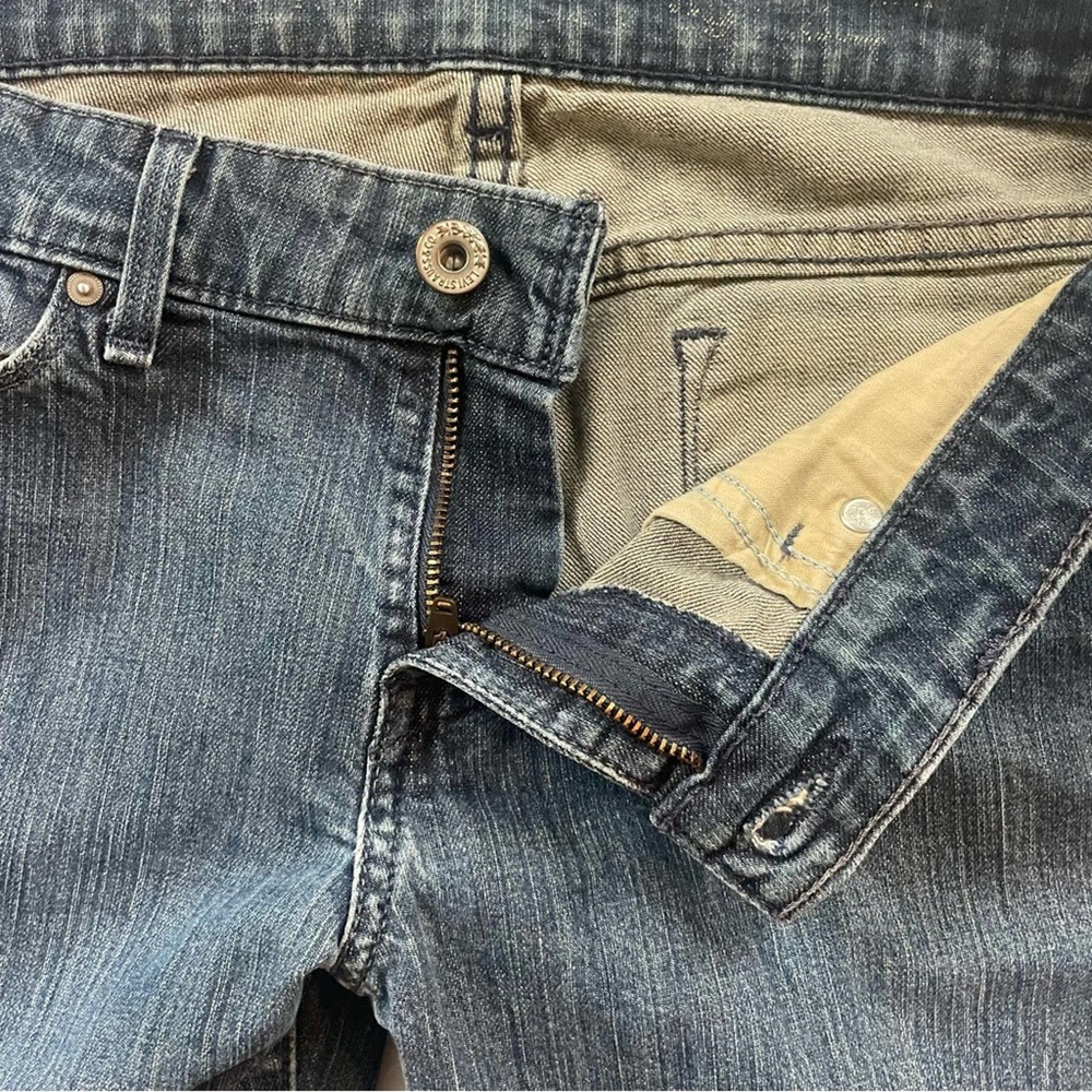 Levi's San Francisco Stretch Cotton Dark Low Rise Skinny Jeans 29 x 32 - Picture 4 of 8